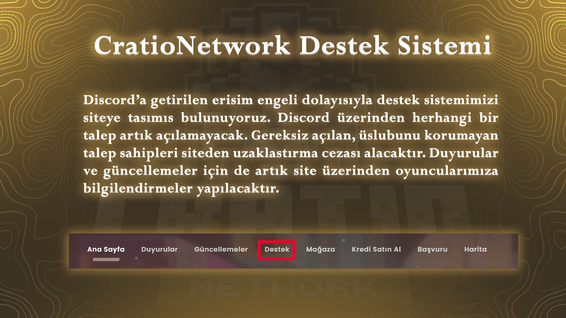 Destek Sistemi